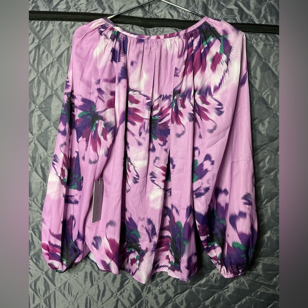 🌸 Blouse Floral Jennifer Lopez (JL) - style Boho Chic - Picture 10 of 11